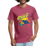 SURF PROVO T-Shirt - heather burgundy