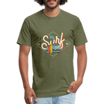 SURF VAN T-Shirt - heather military green