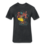 SURF BIKER T-Shirt - heather black