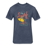 SURF BIKER T-Shirt - heather navy