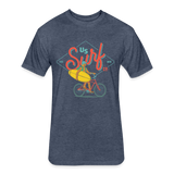 SURF BIKER T-Shirt - heather navy