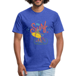 SURF BIKER T-Shirt - heather royal