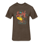 SURF BIKER T-Shirt - heather espresso