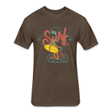 SURF BIKER T-Shirt - heather espresso