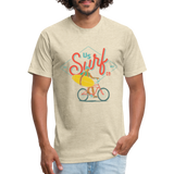 SURF BIKER T-Shirt - heather cream