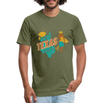 SURF TEXAS T-Shirt - heather military green