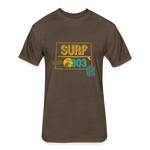 SURF the 303 T-Shirt - heather espresso