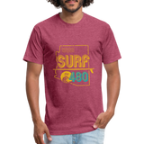 SURF the 480 T-Shirt - heather burgundy