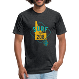 SURF the 208 T-Shirt - heather black