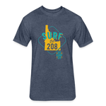 SURF the 208 T-Shirt - heather navy