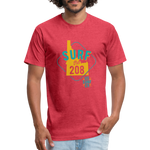 SURF the 208 T-Shirt - heather red