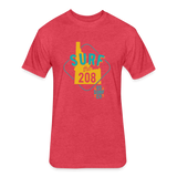 SURF the 208 T-Shirt - heather red