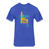 SURF the 208 T-Shirt - heather royal