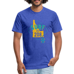 SURF the 208 T-Shirt - heather royal