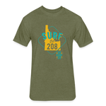 SURF the 208 T-Shirt - heather military green