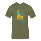 SURF the 208 T-Shirt - heather military green