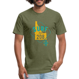 SURF the 208 T-Shirt - heather military green