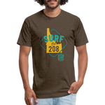 SURF the 208 T-Shirt - heather espresso