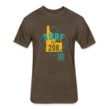 SURF the 208 T-Shirt - heather espresso