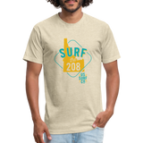 SURF the 208 T-Shirt - heather cream