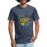 SURF the 214 T-Shirt - heather navy