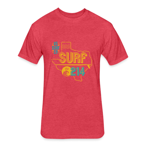 SURF the 214 T-Shirt - heather red