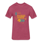 SURF the 214 T-Shirt - heather burgundy