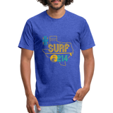 SURF the 214 T-Shirt - heather royal