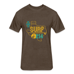 SURF the 214 T-Shirt - heather espresso