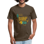 SURF the 214 T-Shirt - heather espresso