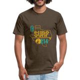 SURF the 214 T-Shirt - heather espresso