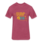 SURF the 918 T-Shirt - heather burgundy