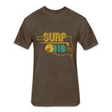 SURF the 918 T-Shirt - heather espresso