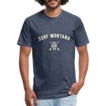 SURF MONTANA VINTAGE T-Shirt - heather navy