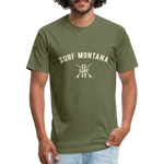 SURF MONTANA VINTAGE T-Shirt - heather military green