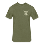 US SURF Co Surf ARIZONA 2-sided T-Shirt (dark) - heather military green