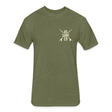 US SURF Co Surf LAKE POWELL 2-sided T-Shirt (dark) - heather military green