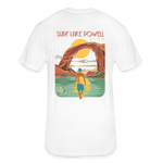 US SURF Co LAKE POWELL 2-Sided T-Shirt (light) - white