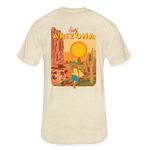 US SURF Co Surf ARIZONA 2-Sided T-Shirt (light) - heather cream