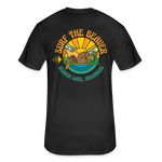 US SURF Co Surf the Beaver 2-sided T-Shirt (dark) - black