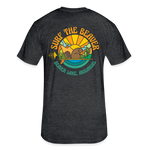 US SURF Co Surf the Beaver 2-sided T-Shirt (dark) - heather black