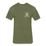 US SURF Co Surf the Beaver 2-sided T-Shirt (dark) - heather military green