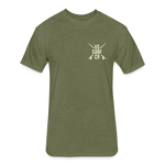 US SURF Co Surf MONTANA 2-Sided T-Shirt (dark) - heather military green