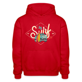 Surf Van Gildan Heavy Blend Adult Hoodie - red