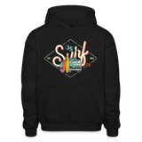 Surf Van Gildan Heavy Blend Adult Hoodie - black