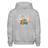 Surf Van Gildan Heavy Blend Adult Hoodie - heather gray