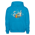 Surf Van Gildan Heavy Blend Adult Hoodie - turquoise