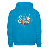 Surf Van Gildan Heavy Blend Adult Hoodie - turquoise