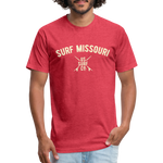 SURF MISSOURI VINTAGE T-Shirt - heather red