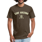 SURF ARIZONA VINTAGE T-Shirt - heather espresso